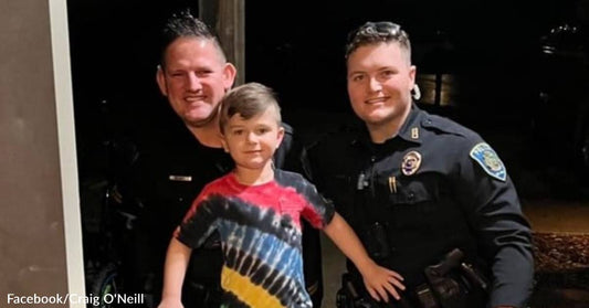 Police Credit Preschooler wiith Helping Them Rescue a Missing Elderly Man with Alzheimer's