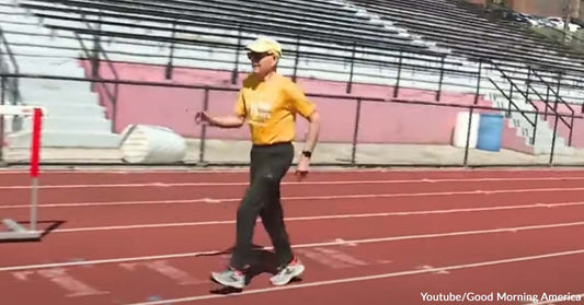 A Senior Runner Inspiringly Ran His 600th Race at Age 85