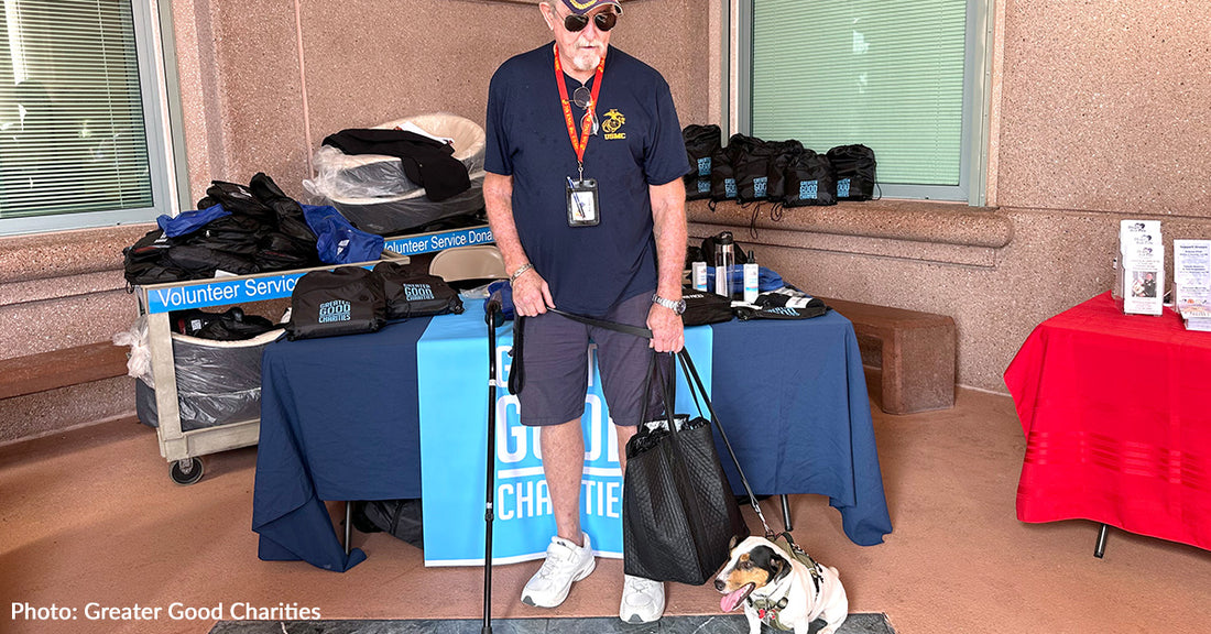 Over 100 Good Packs Handed Out To Homeless And At-Risk Veterans And Their Pets At Stand Down Event In Miami