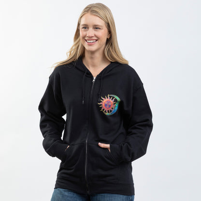 Sweet Sun & Moon Zip Hoodie