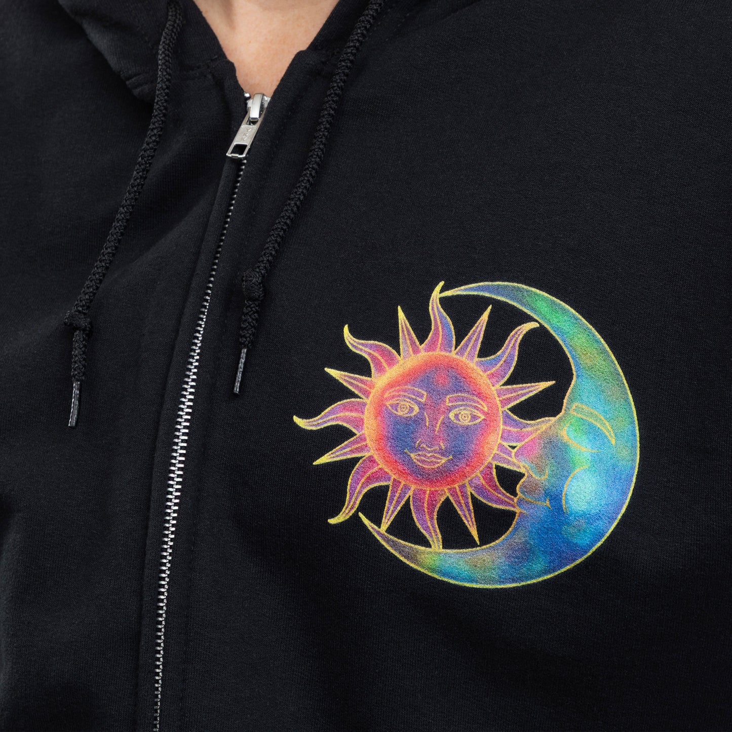 Sweet Sun & Moon Zip Hoodie