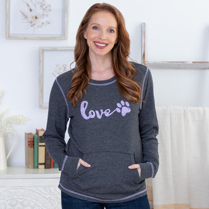 Love Paw Thermal Long Sleeve Top