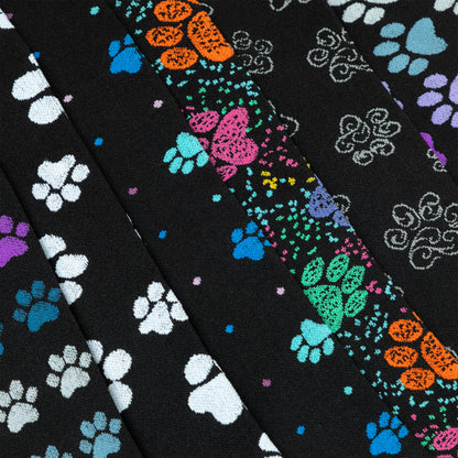 Paw Print Compression Socks