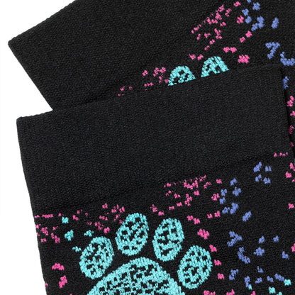 Paw Print Compression Socks