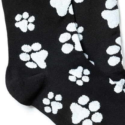 Paw Print Compression Socks