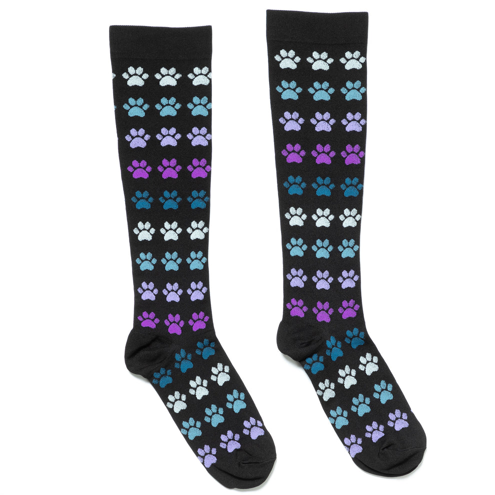 Paw Print Compression Socks | The Animal Rescue Site