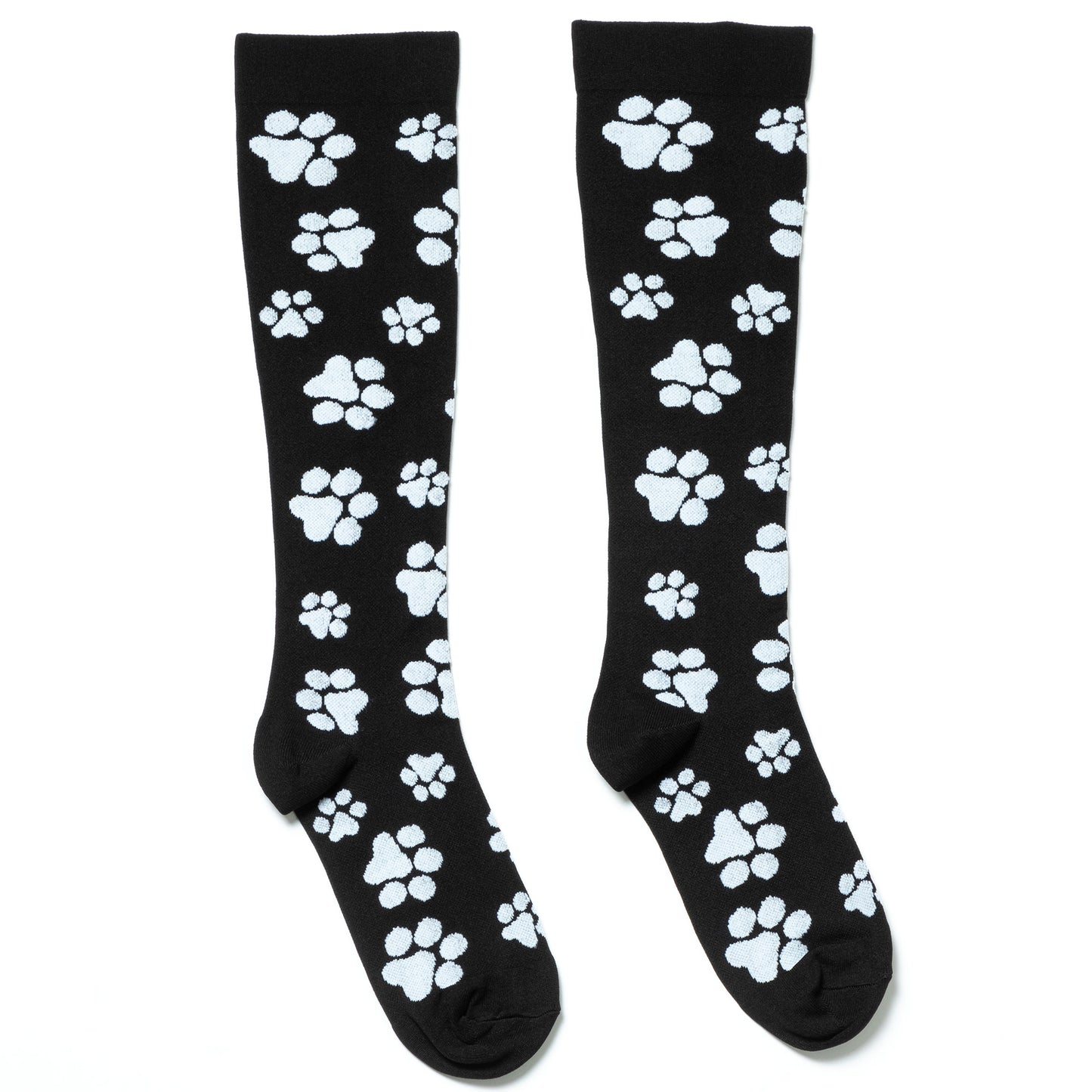 Paw Print Compression Socks