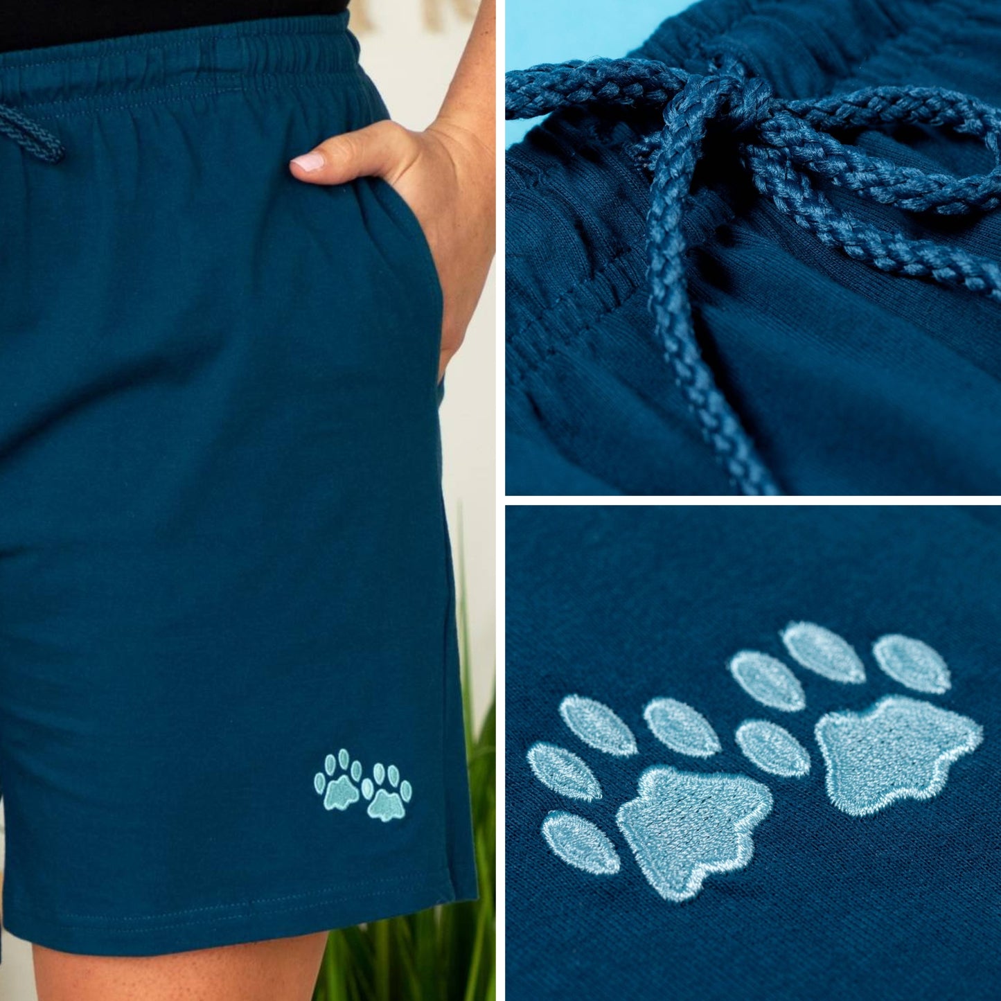 Purple Paw Women's Casual Shorts