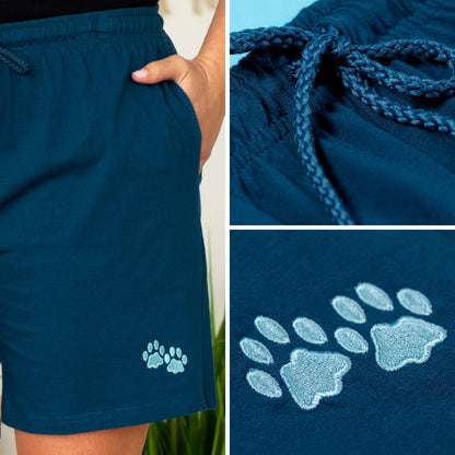 Purple Paw Women's Casual Shorts