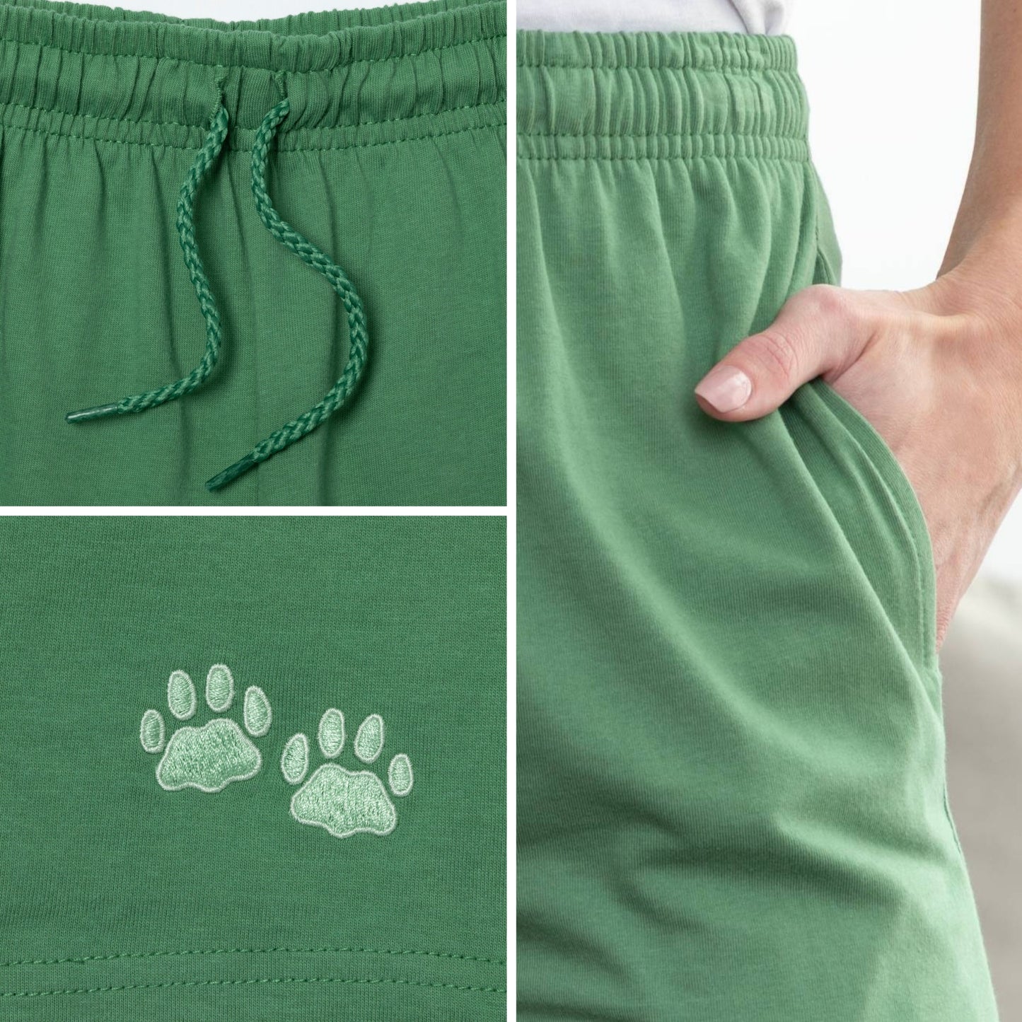 Purple Paw Women's Casual Shorts