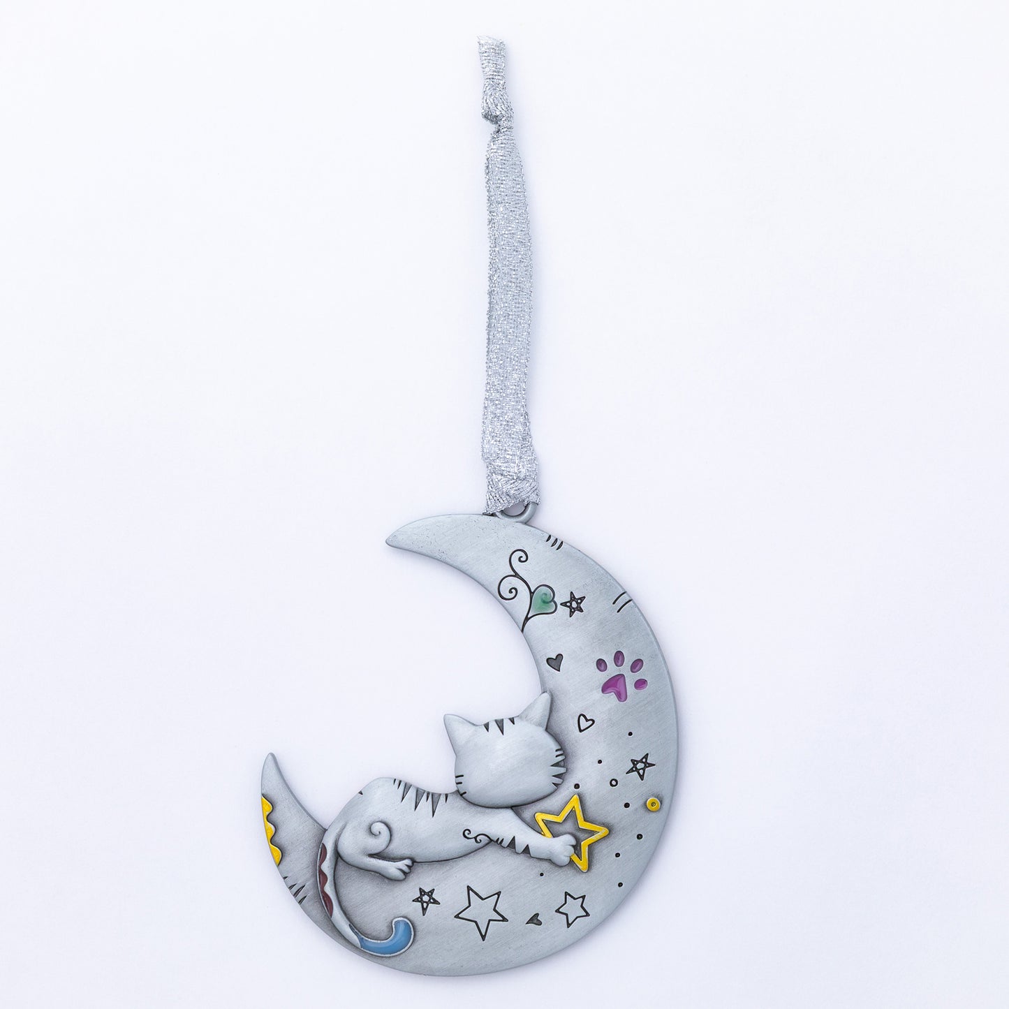 Color Pop Kitty & Dog Ornament