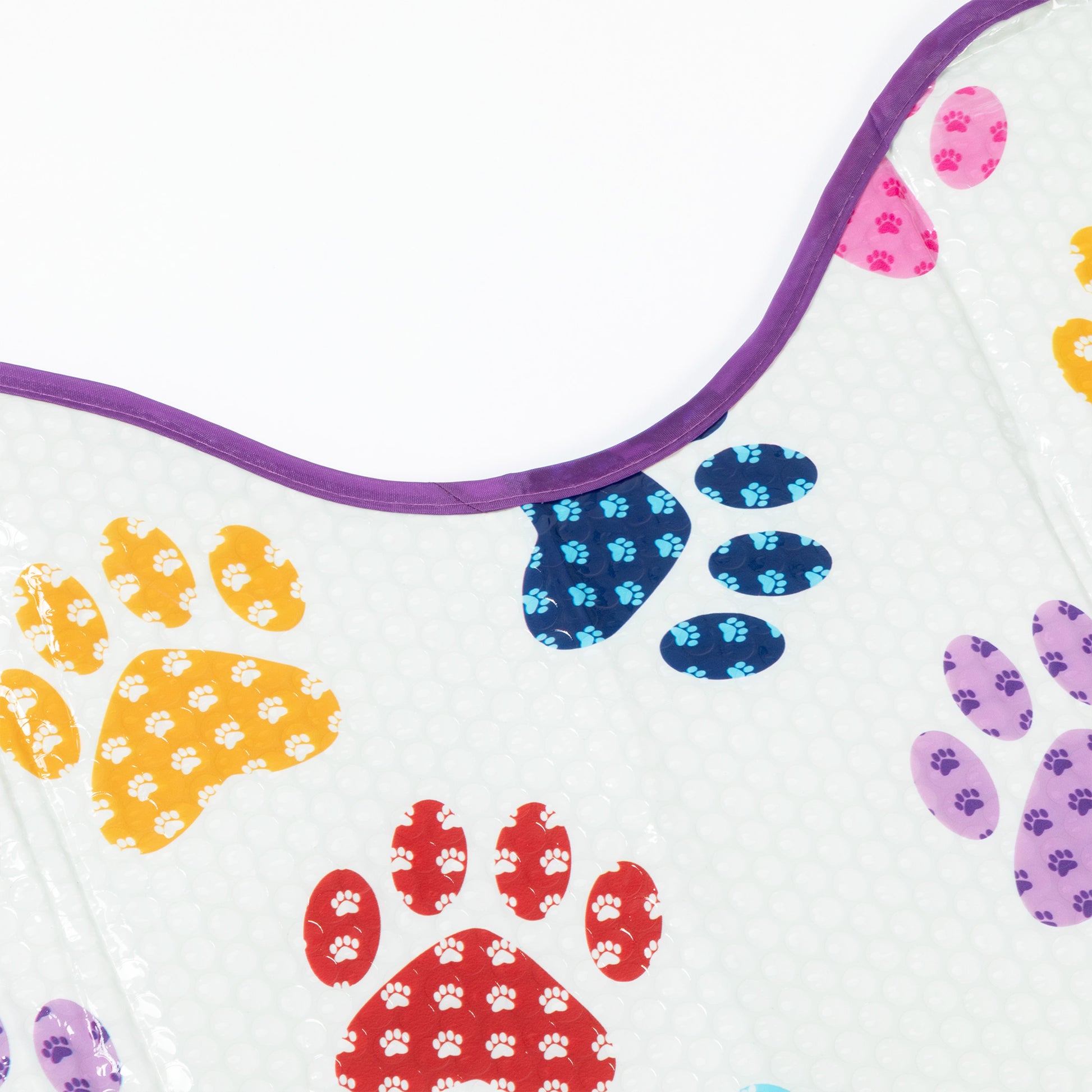 Windshield Sunshade Dog Paw Prints, Foldable Front Window Cover