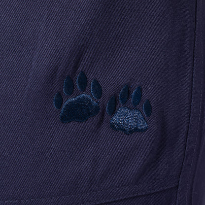 Paw Print Lightweight Ankle Pants