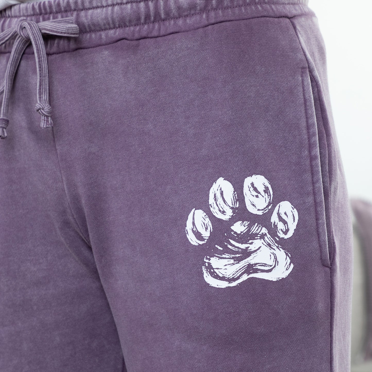 Paw Mineral Wash Straight Leg Sweatpants