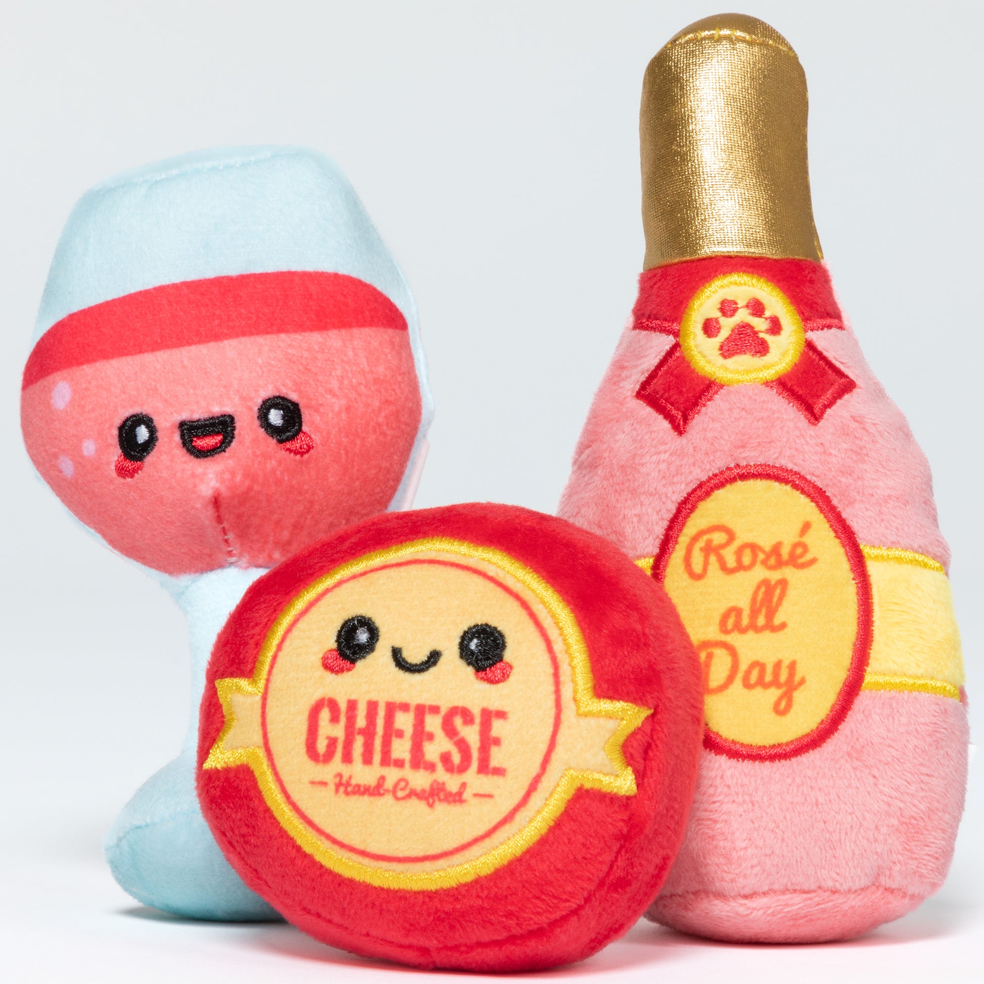 Hugsmart Picnic Time | Plush Dog Toys - Set of 3 Hugsmart Picnic Time | Plush Dog Toys - Set of 3