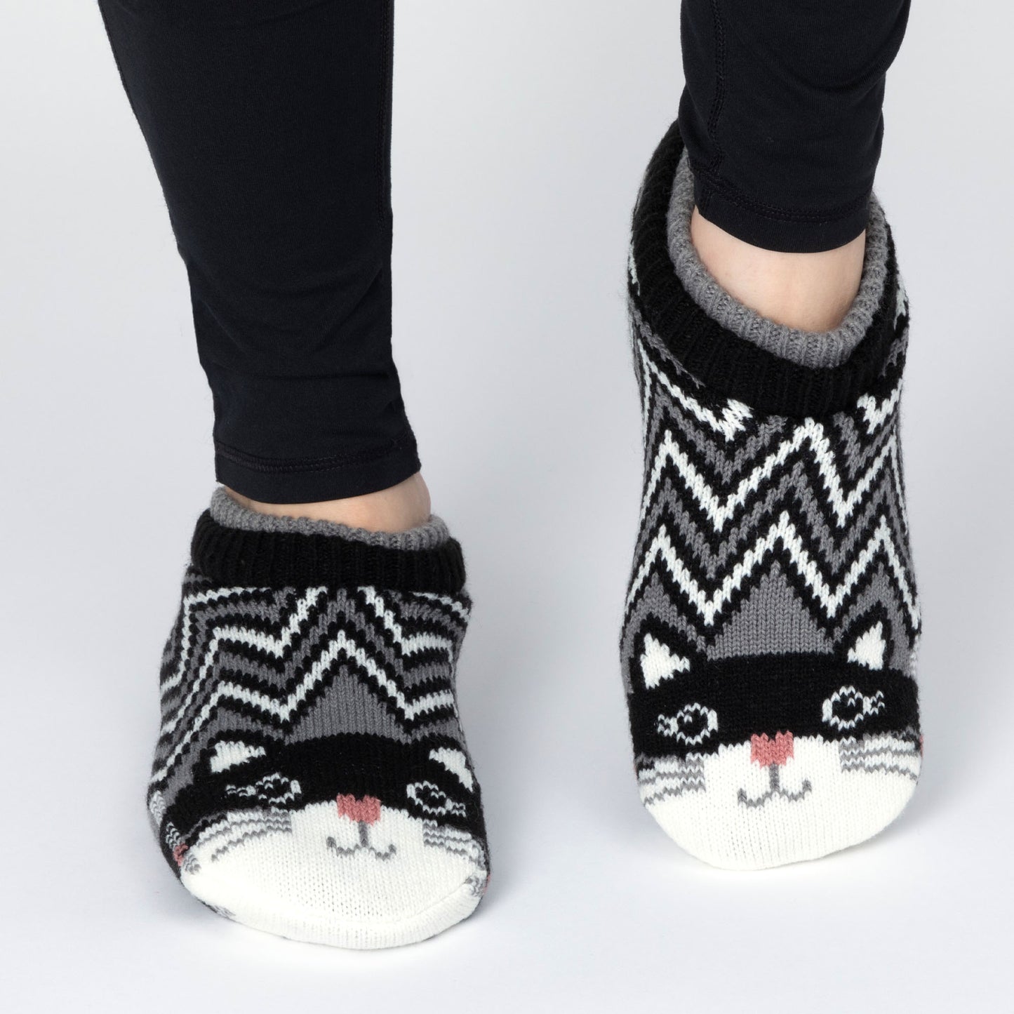 Charming Critter Cuffed Slipper Socks