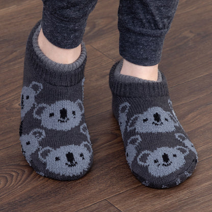 Charming Critter Cuffed Slipper Socks