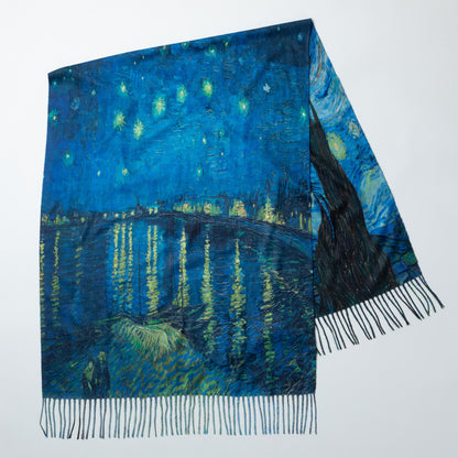 Museum Collection Artistic Double Sided Print Scarf