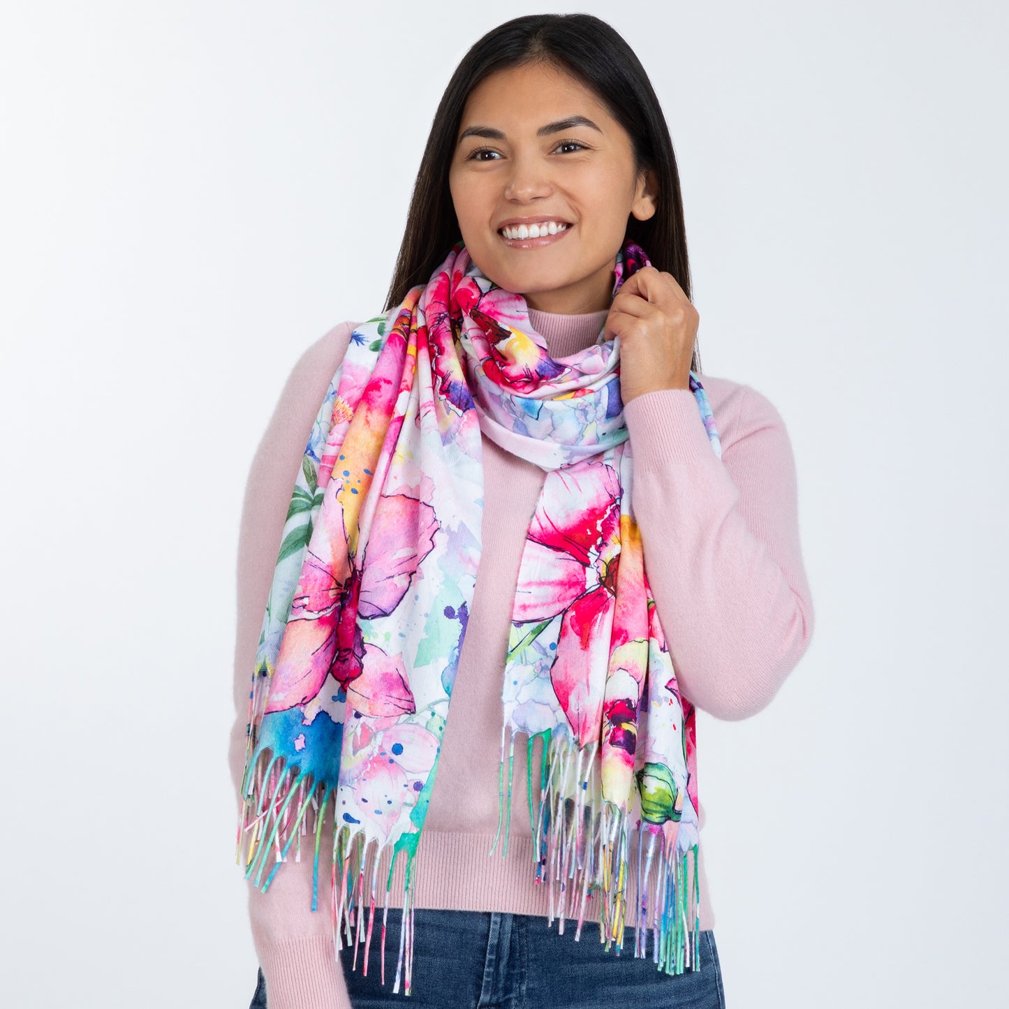 Museum Collection Artistic Double Sided Print Scarf