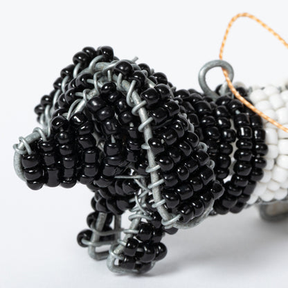 Charming Hand-Beaded Ornament