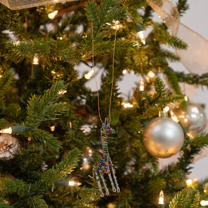 Charming Hand-Beaded Ornament