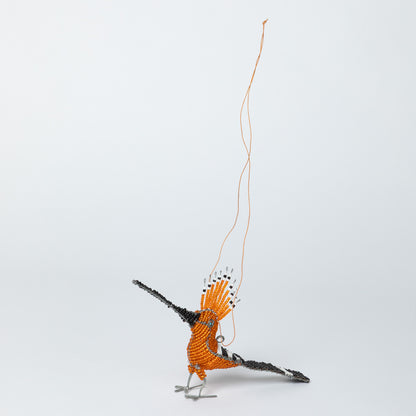 Charming Hand-Beaded Ornament