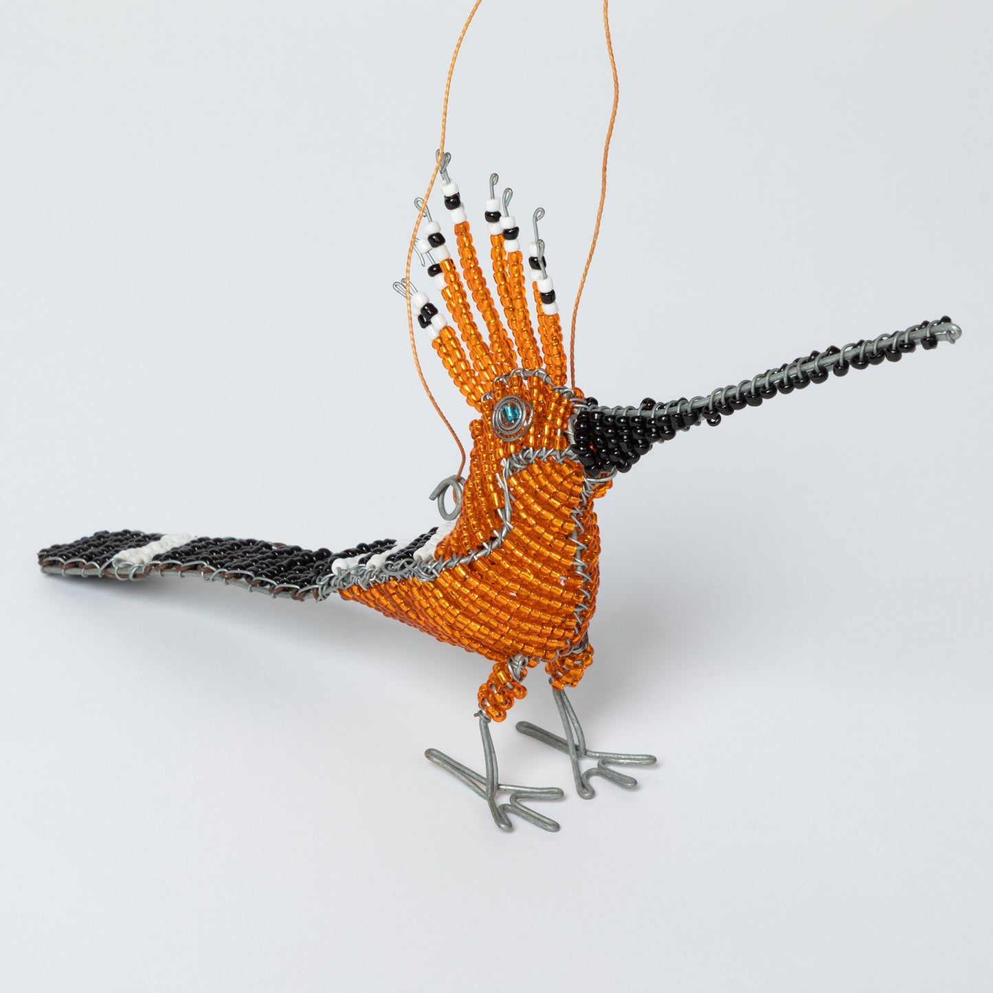 Charming Hand-Beaded Ornament