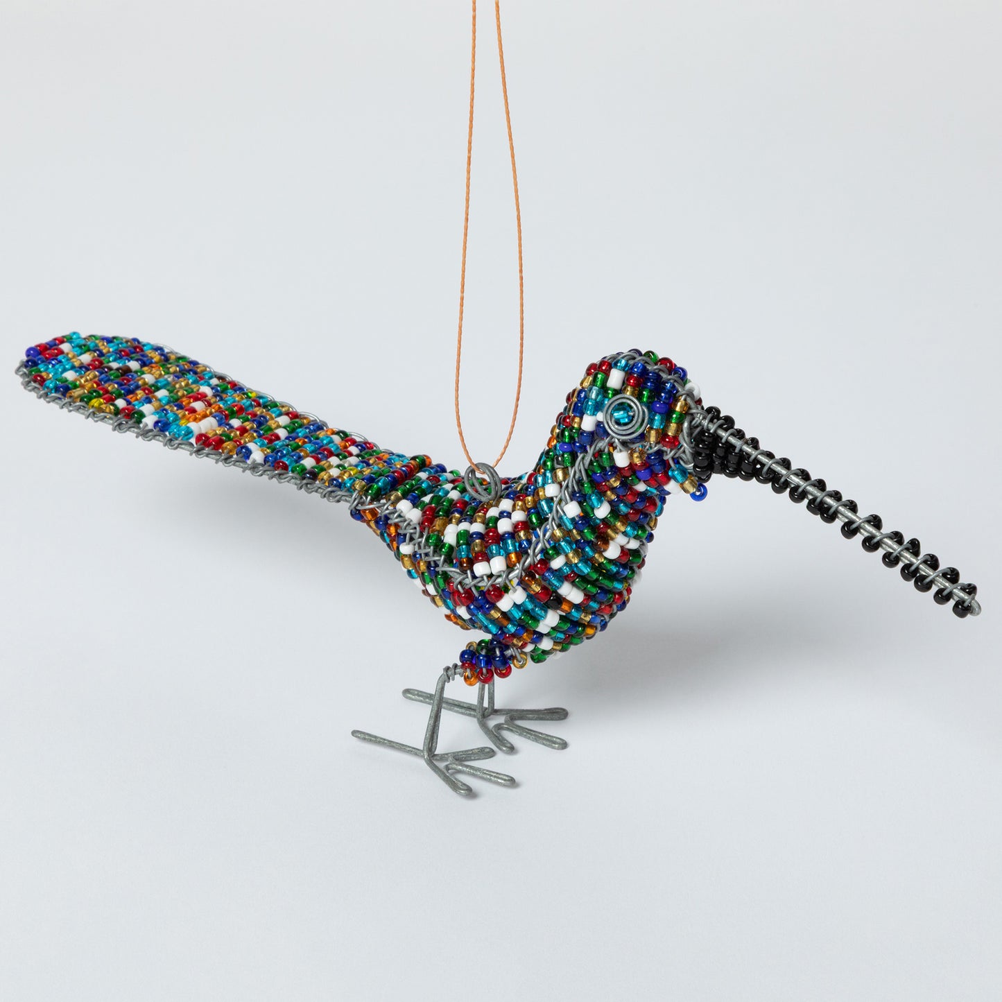 Charming Hand-Beaded Ornament