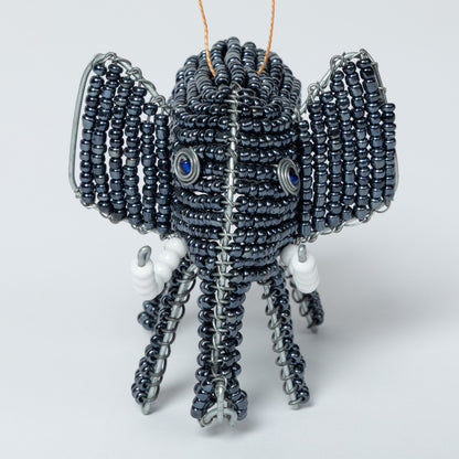 Charming Hand-Beaded Ornament