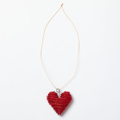 Charming Hand-Beaded Ornament