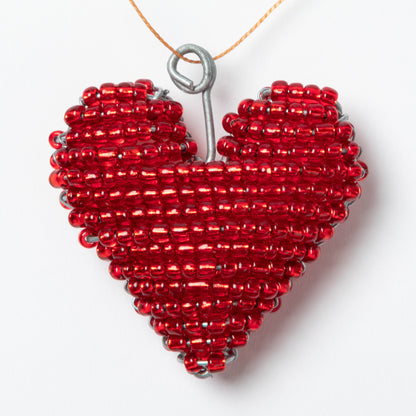 Charming Hand-Beaded Ornament