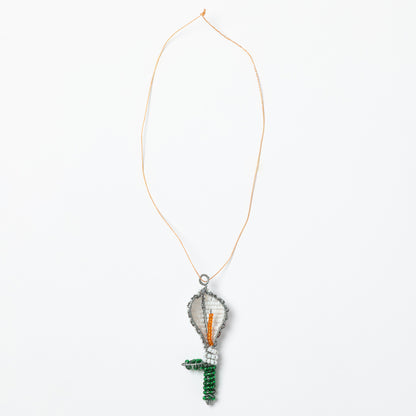 Charming Hand-Beaded Ornament