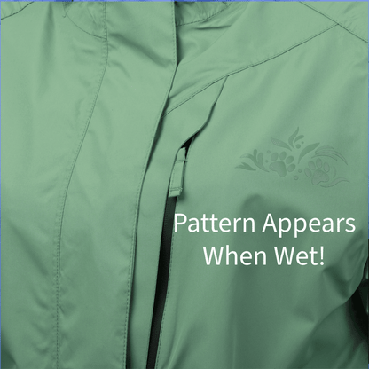 Paw Symphony Magical Print Rain Jacket