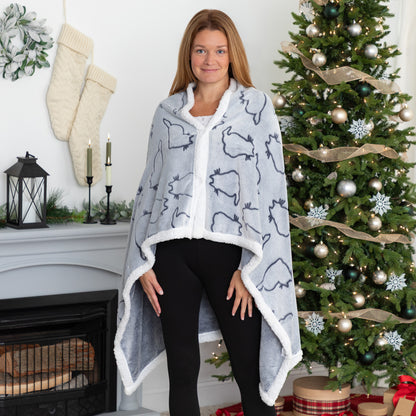 Pet Love Cuddly Wearable Blanket