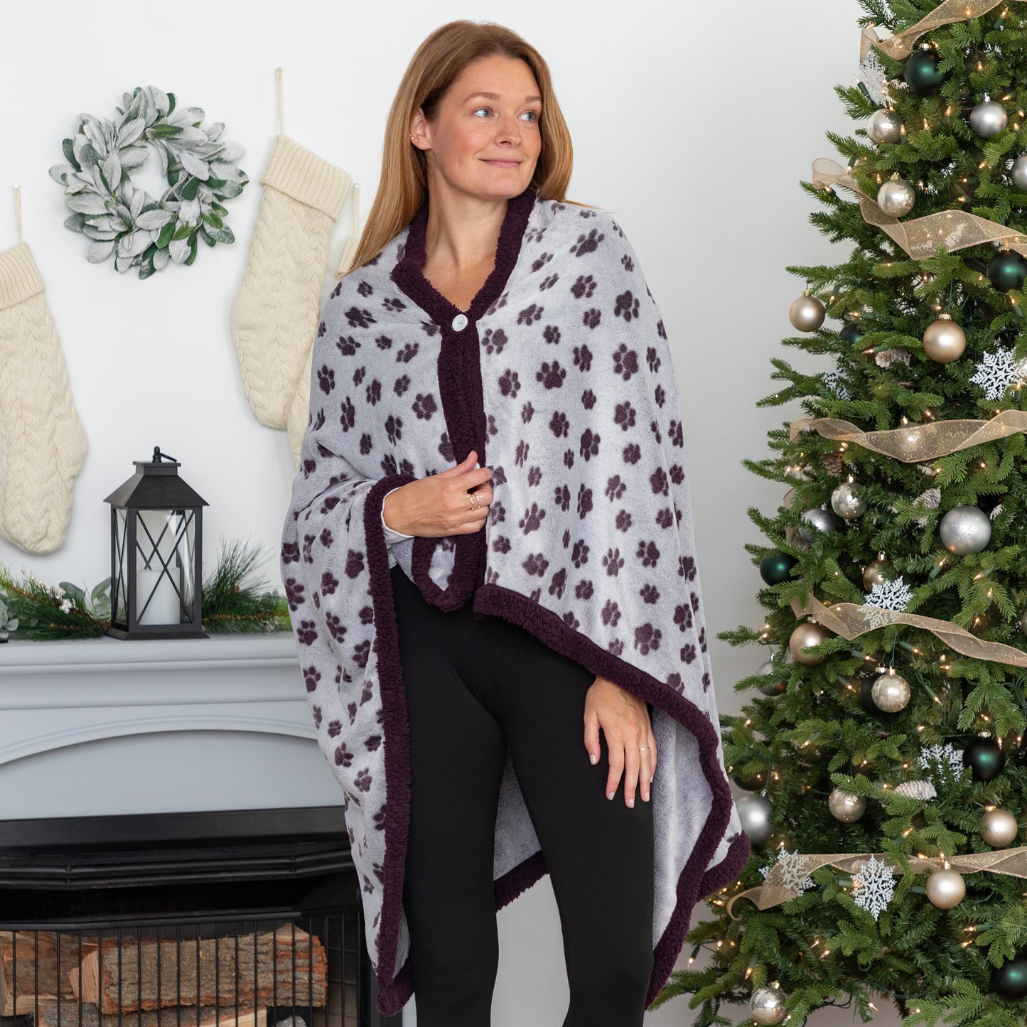 Pet Love Cuddly Wearable Blanket