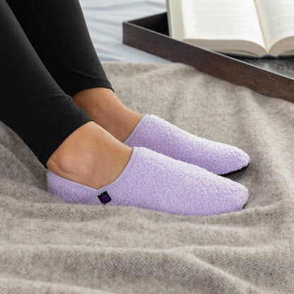 Paw Print Faux Shearling Lightweight Slippers