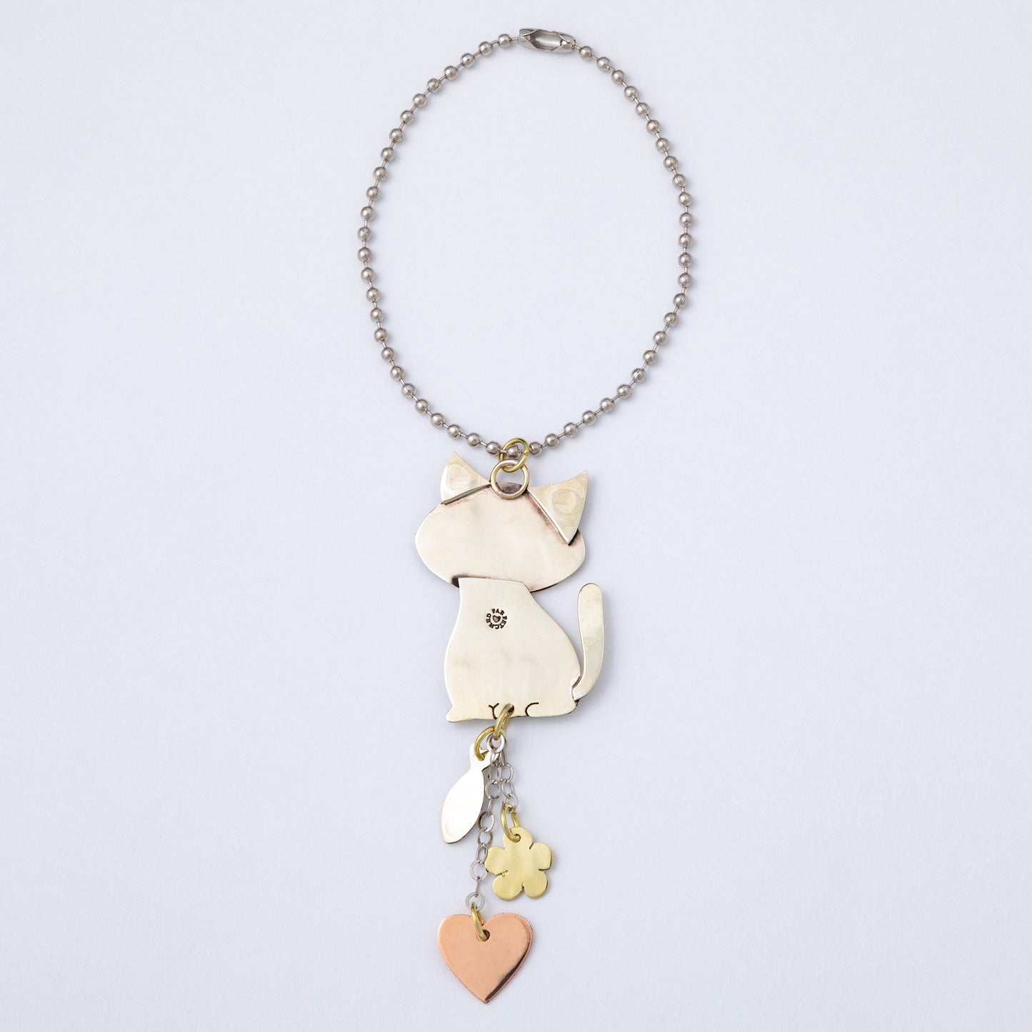 Pet Parent Mixed Metal Car Charm