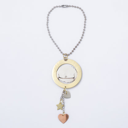 Pet Parent Mixed Metal Car Charm