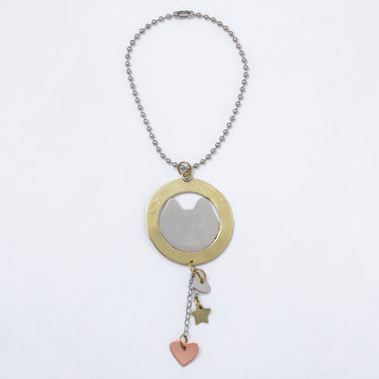 Pet Parent Mixed Metal Car Charm