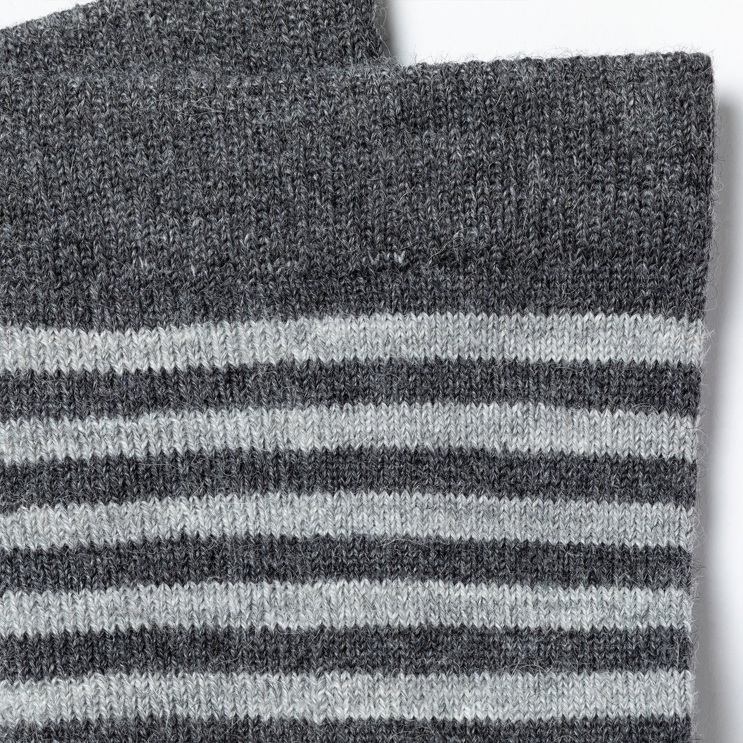 Multicolor Stripes Alpaca Socks