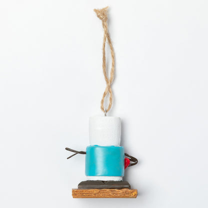 S'mores Snowman Ornament