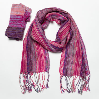 Alpaca Fingerless Mittens & Scarf Set | Fair Trade, 100% Alpaca Fiber