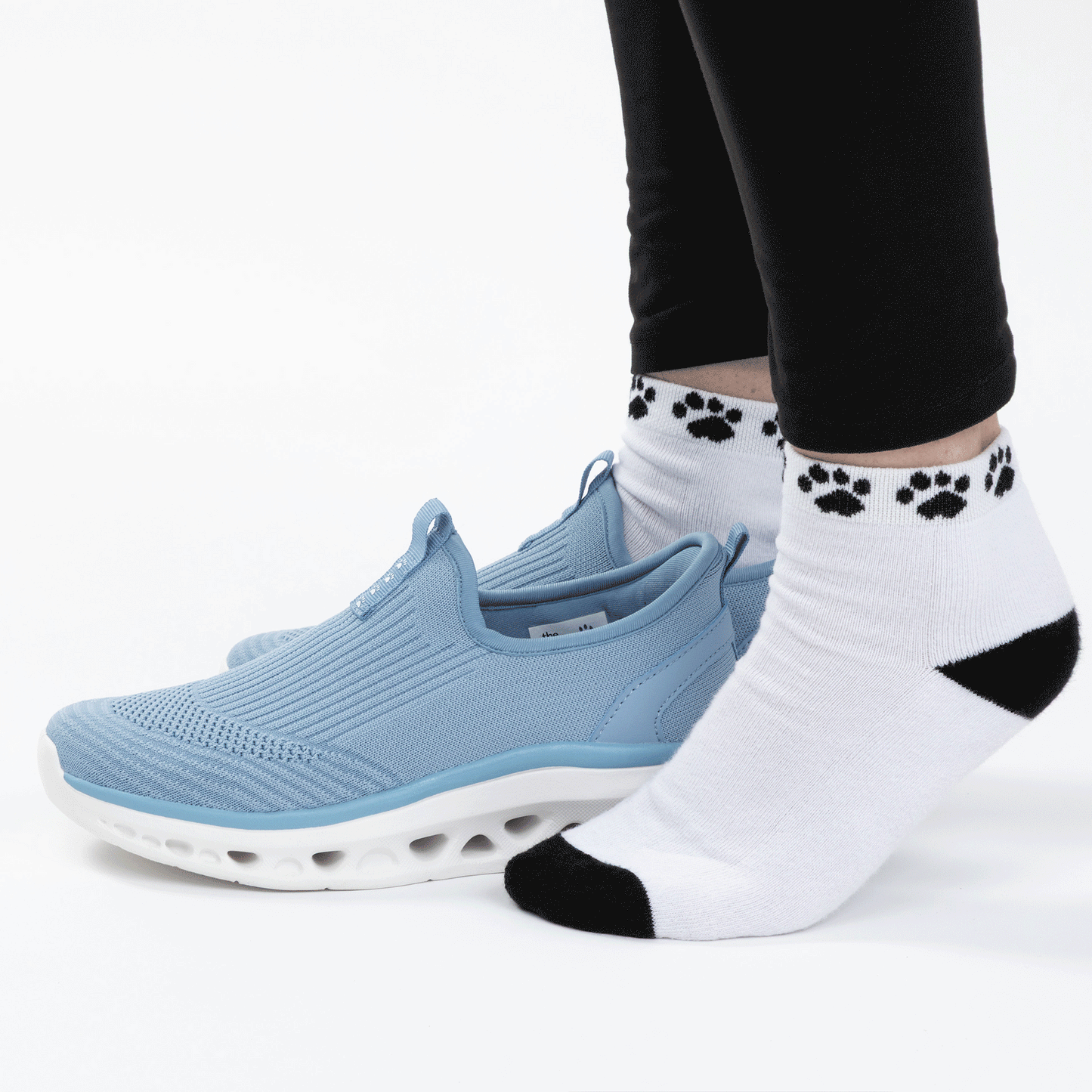 Paw Flex Comfort Shock-Absorbing Slide-in Walking Shoes