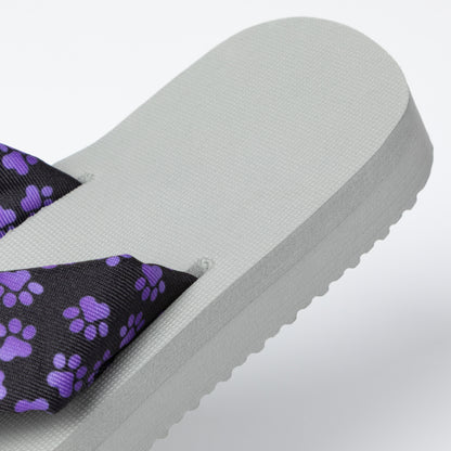 Walking Paws Arch Support Yoga Mat Flip Flops | Cushioned Memory Foam Sandals with Non-Slip Sole