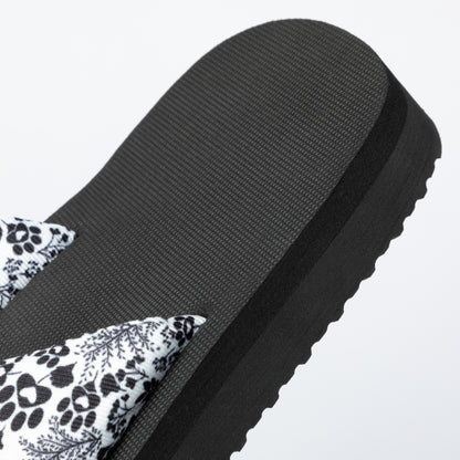 Walking Paws Arch Support Yoga Mat Flip Flops | Cushioned Memory Foam Sandals with Non-Slip Sole