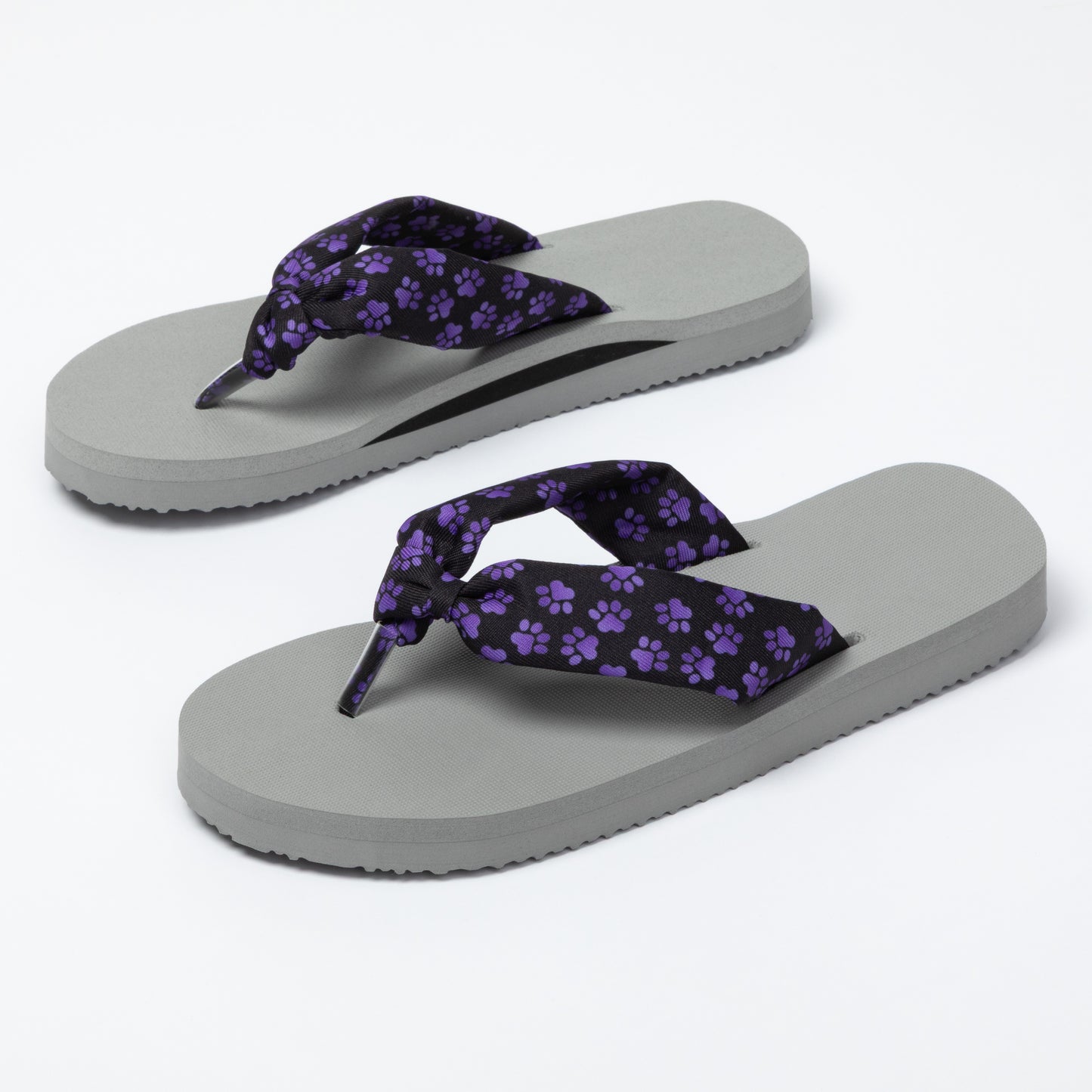 Walking Paws Arch Support Yoga Mat Flip Flops | Cushioned Memory Foam Sandals with Non-Slip Sole