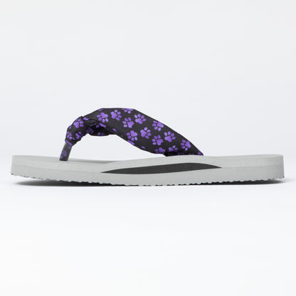Walking Paws Arch Support Yoga Mat Flip Flops | Cushioned Memory Foam Sandals with Non-Slip Sole