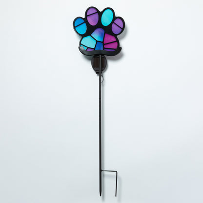 Pets & Angels Colorful Mosaic Solar Garden Stake Light