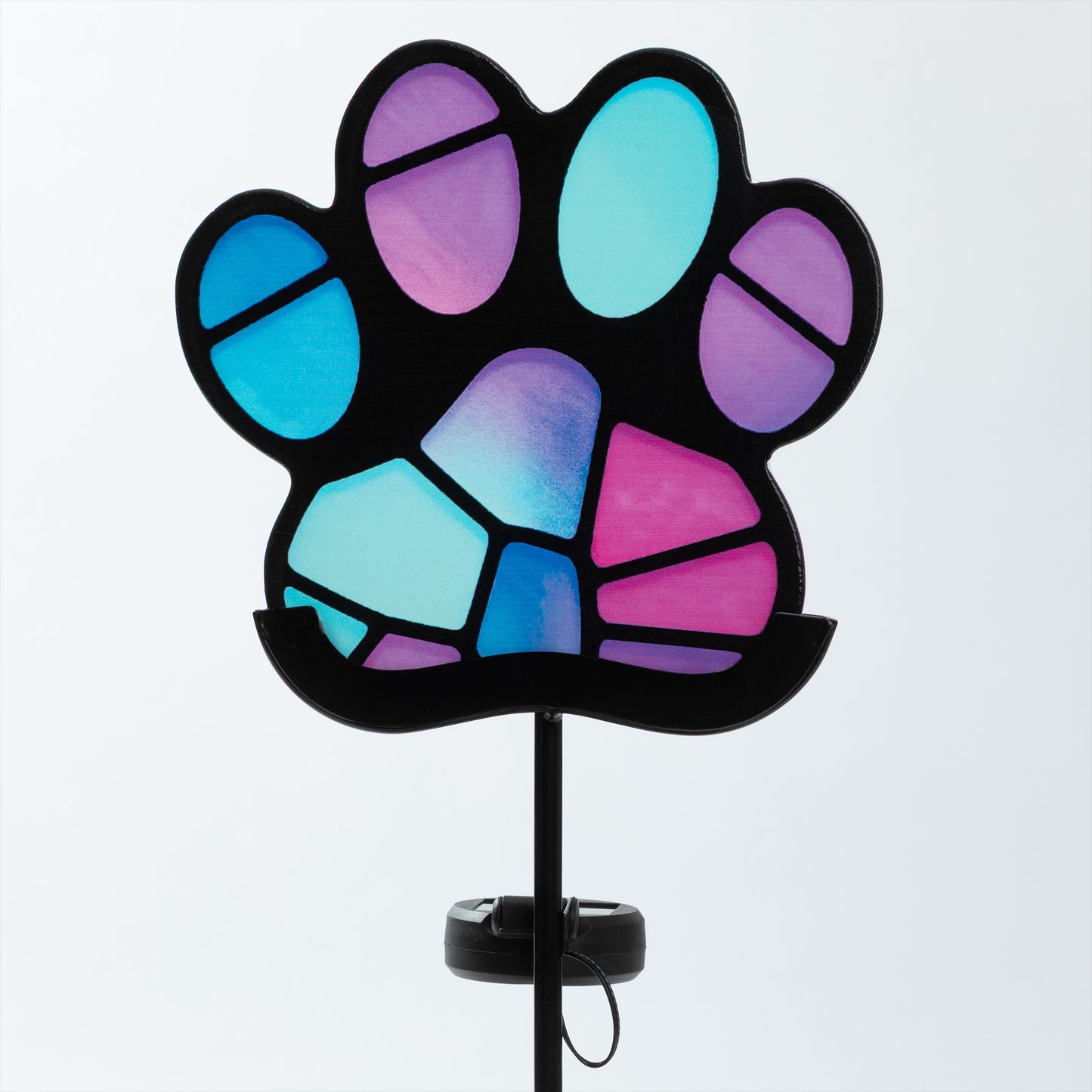 Pets & Angels Colorful Mosaic Solar Garden Stake Light