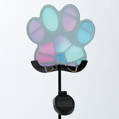 Pets & Angels Colorful Mosaic Solar Garden Stake Light